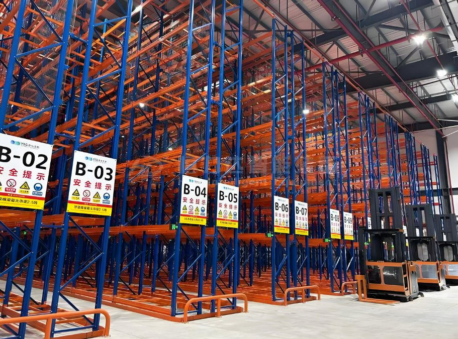 Very Narrow Aisle High Density Storage Vna Racking