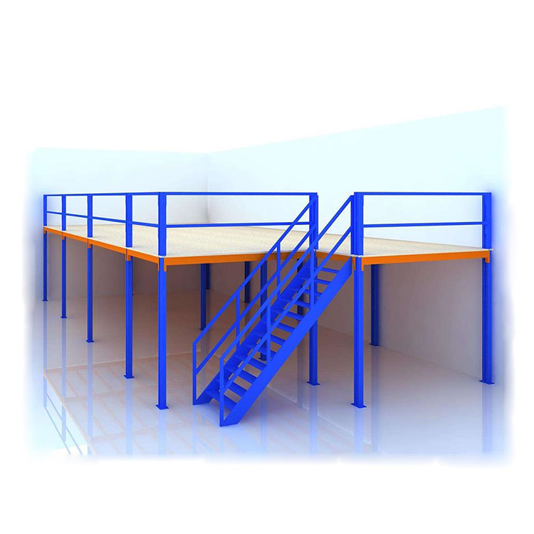 Assembled Metal Heavy Duty Multi Tier Storage Steel Floor Mezzanine Platform System Pallet Rack Supported Mezzanine