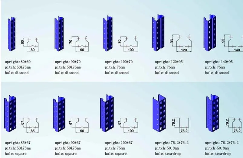 Vna (Very Narrow Aisle) Racking Structure