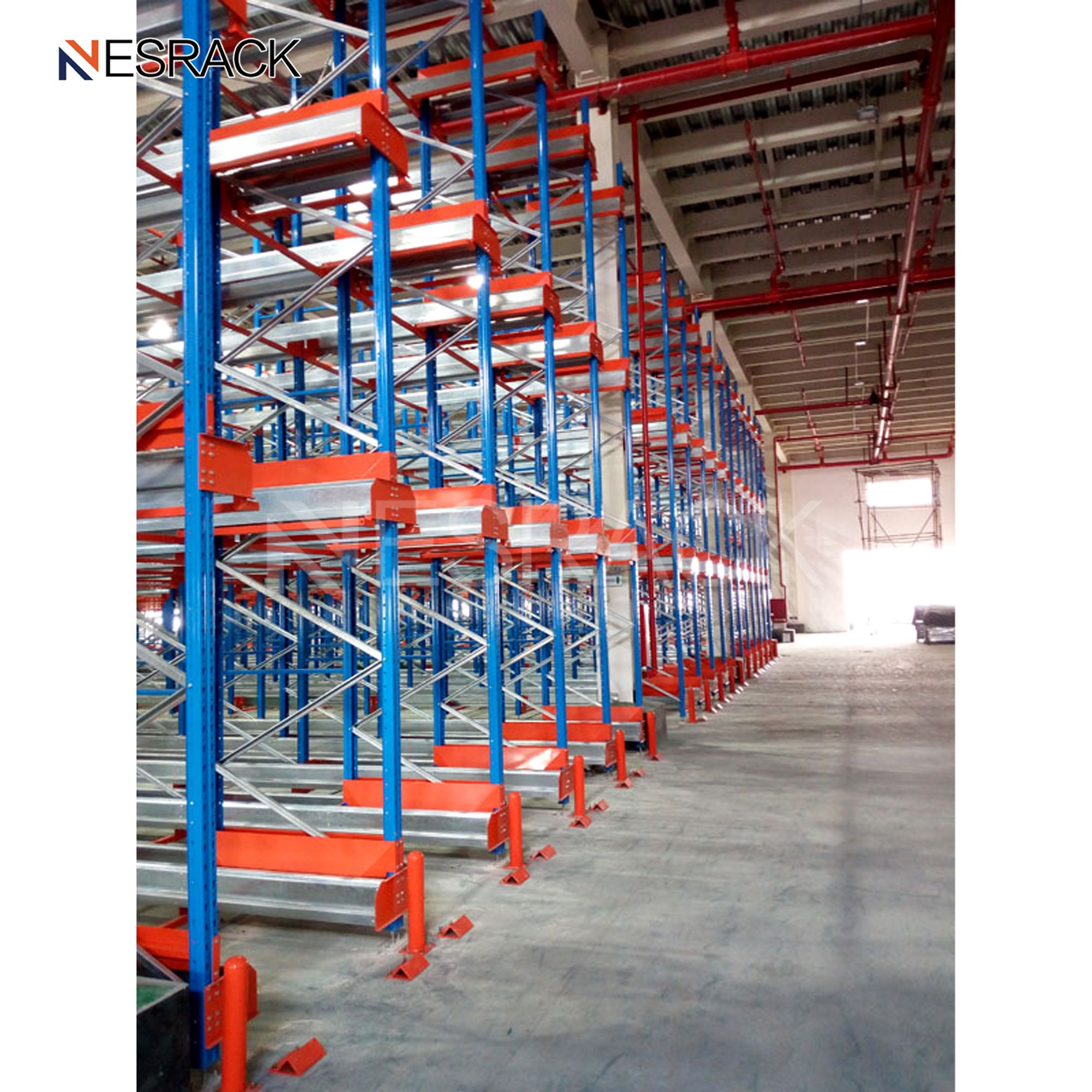 Warehouse Storage Shuttle Racking System Warehouse Vertical Racking Automatic Storage Retrieval System