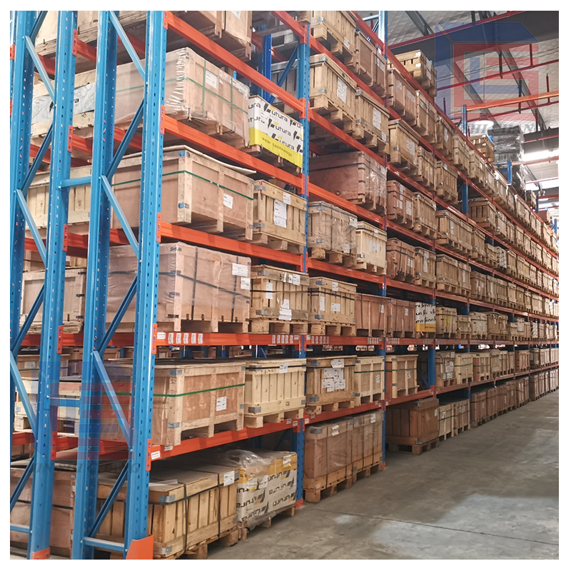 Industrial Heavy Duty Steel Pallet Rack Warehouse Shelving System For Storage, Distribution Center And Factory Use