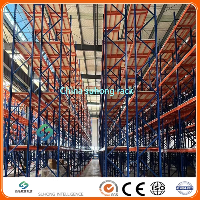 Heavy Duty Vna Racking Very Narrow Aisle Pallet Rack System