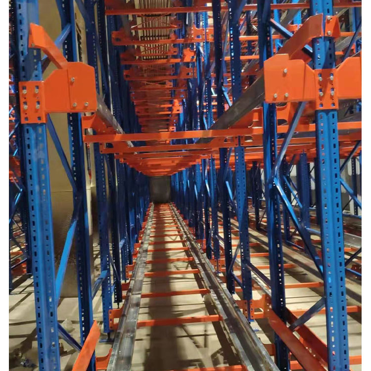 High Quality Metal Storage Rack Durable Warehouse Teardrop Pallet Rack Shuttle Racking Shanghai Shuttle Racking