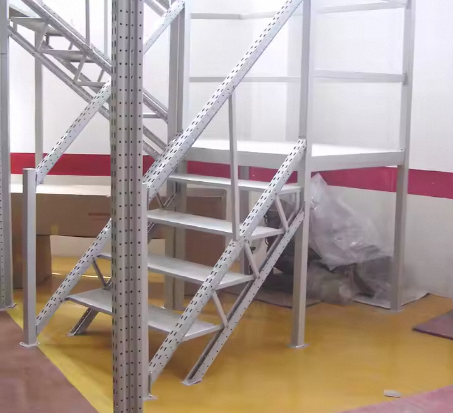 Heavy-Duty Multi-Level Mezzanine Rack Platform Steel Structure Storage Rack Factory-Directed Sale OEM Metal Structure for