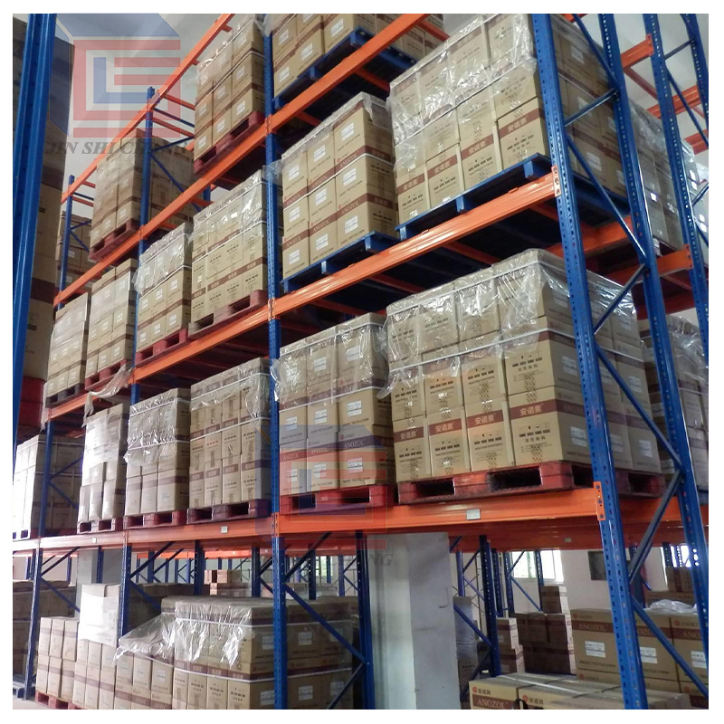 Industrial Heavy Duty Steel Pallet Rack Warehouse Shelving System For Storage, Distribution Center And Factory Use
