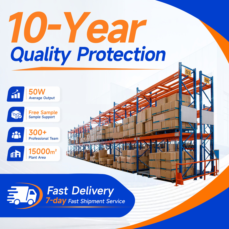 Heavy Duty 4-Storey Storage Rack Metal Storage Racks for Industrial Warehouses Medium Metal Storage Shelves