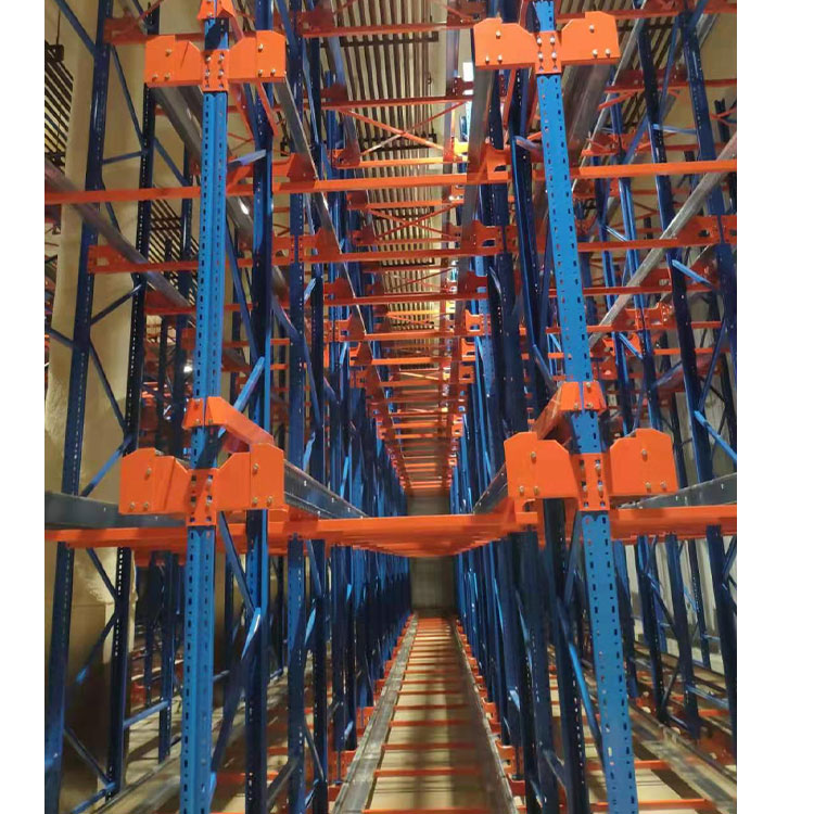 High Quality Metal Storage Rack Durable Warehouse Teardrop Pallet Rack Shuttle Racking Shanghai Shuttle Racking