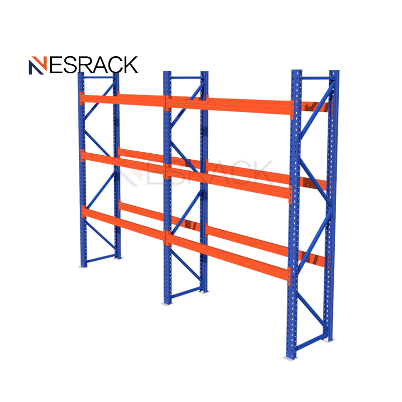 Industrial Warehouse Storage Rack Adjustable Custom 800-3000kg/Level Load Capacity Heavy Duty Selective Pallet Racking System
