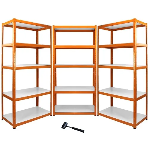 Heavy Duty Adjustable Stacking Boltless Rivet Steel Storage Shelving Design 6
