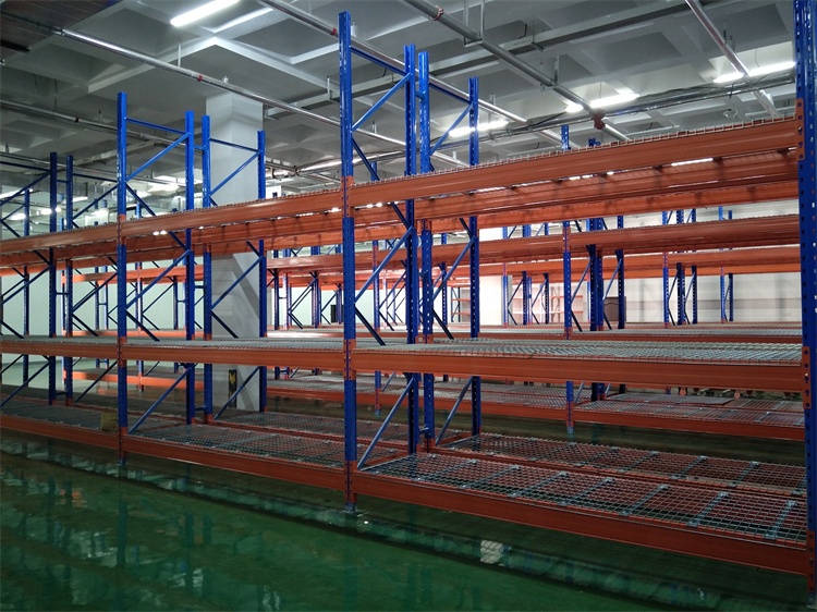 NESRACK Steel Beam Rack Pallet Flow Racking System Heavy Duty Corrosion Protection Customized Gravity Carton Flow for Warehouse