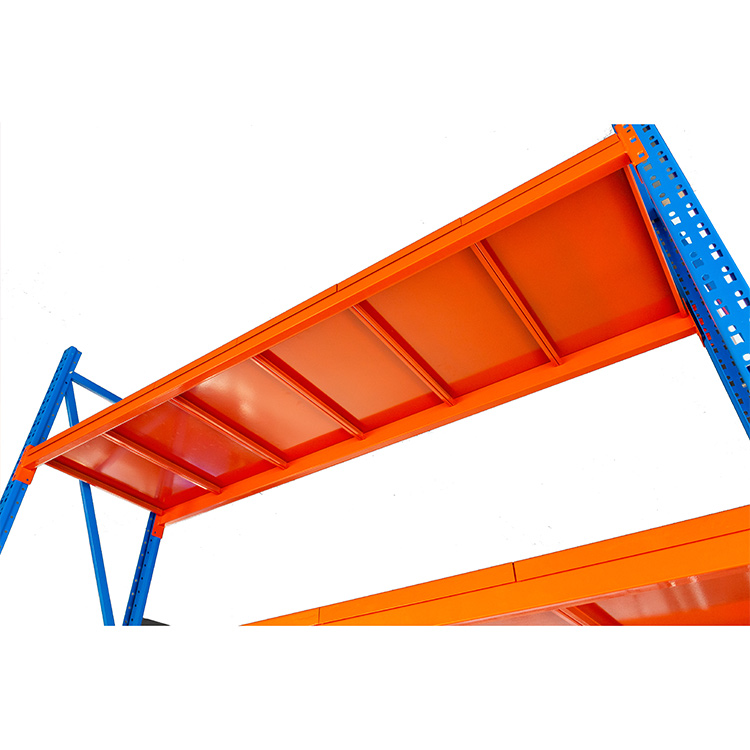 Heavy Duty 4 Layers 200kg Factory Long Span Industrial Metal Storage Shelves Warehouse Racking