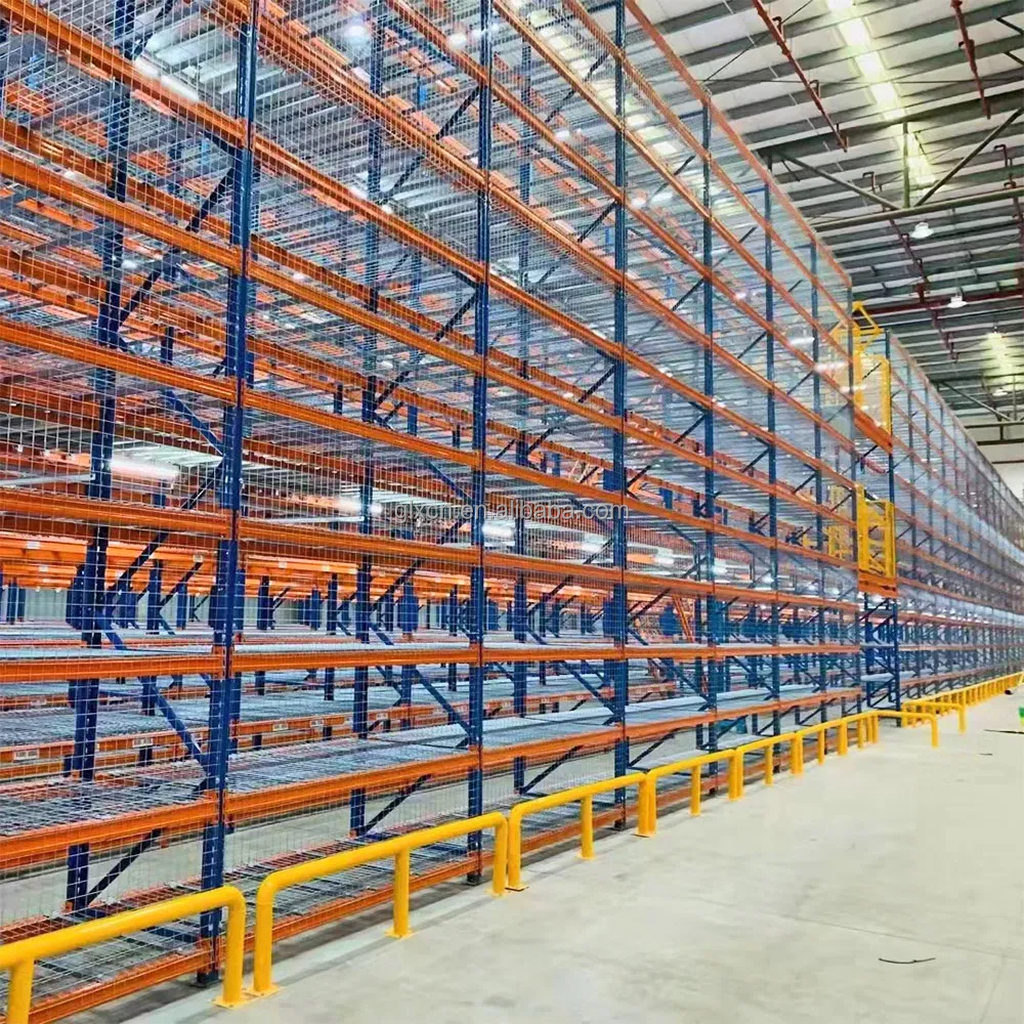 Industrial Heavy Duty Storage Racks - Thick Beam High-Level Shelves For Large Capacity Storage