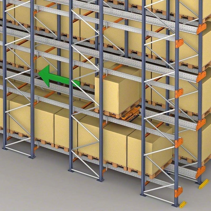 Double Deep Heavy Duty Pallet Rack Warehouse 6 Meters High Rack Shelving Garage Metal Racks for Warehouse Storage