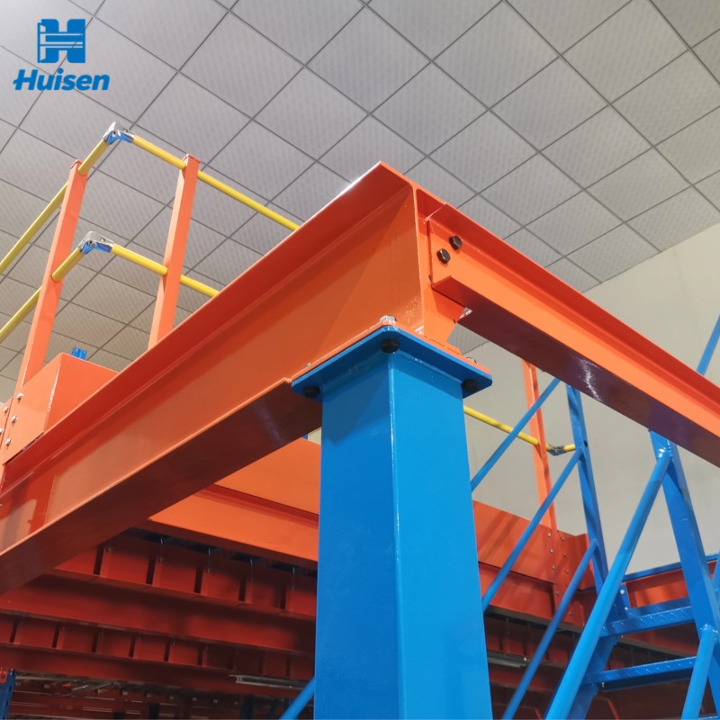 Multi-Level Estanteria Industrial Heavy Duty Warehouse Rack Floor Mezzanine Rack &amp; Steel Platform