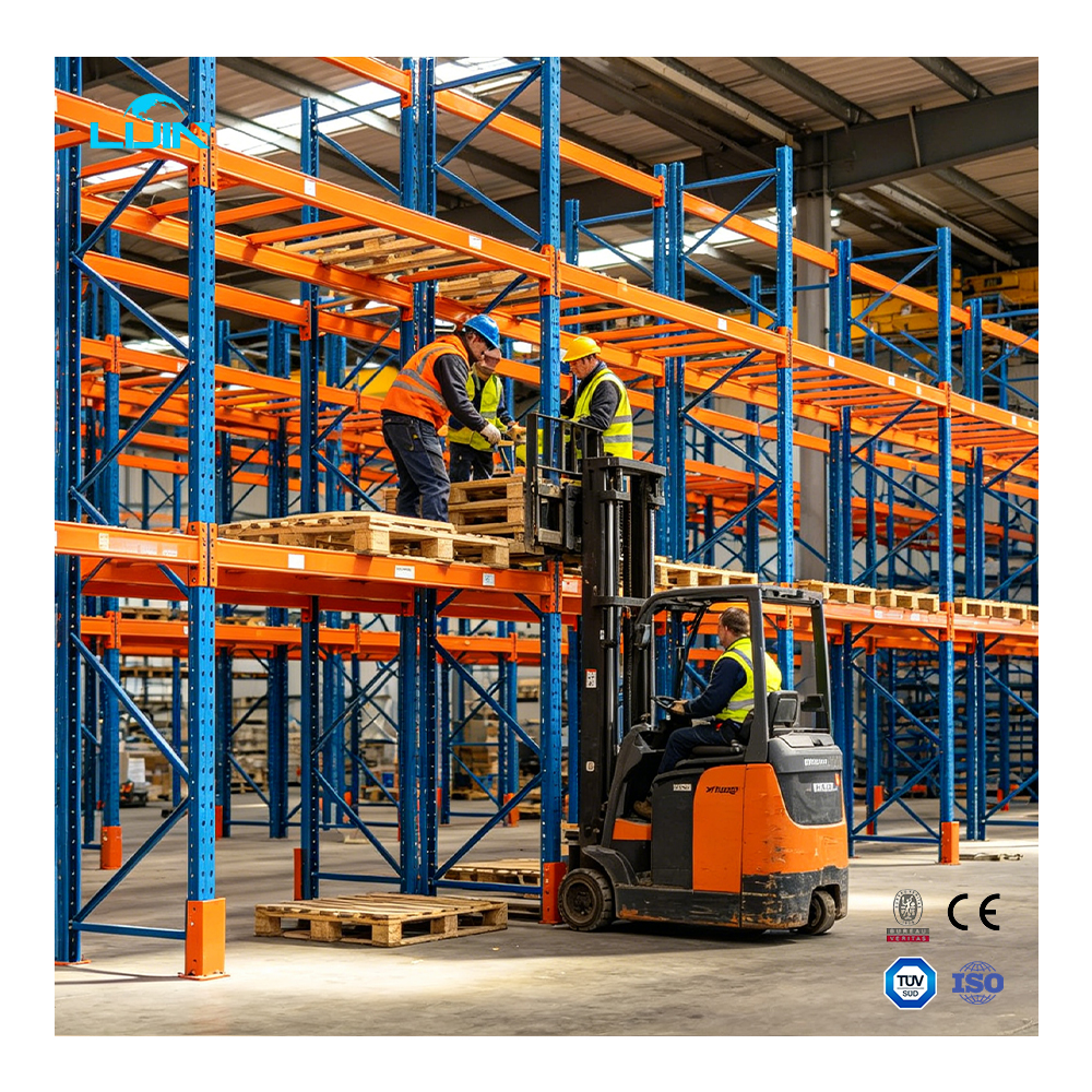 Reliable Steel Racking System Heavy Duty Warehouse Rack For Industrial Pallet Cargo