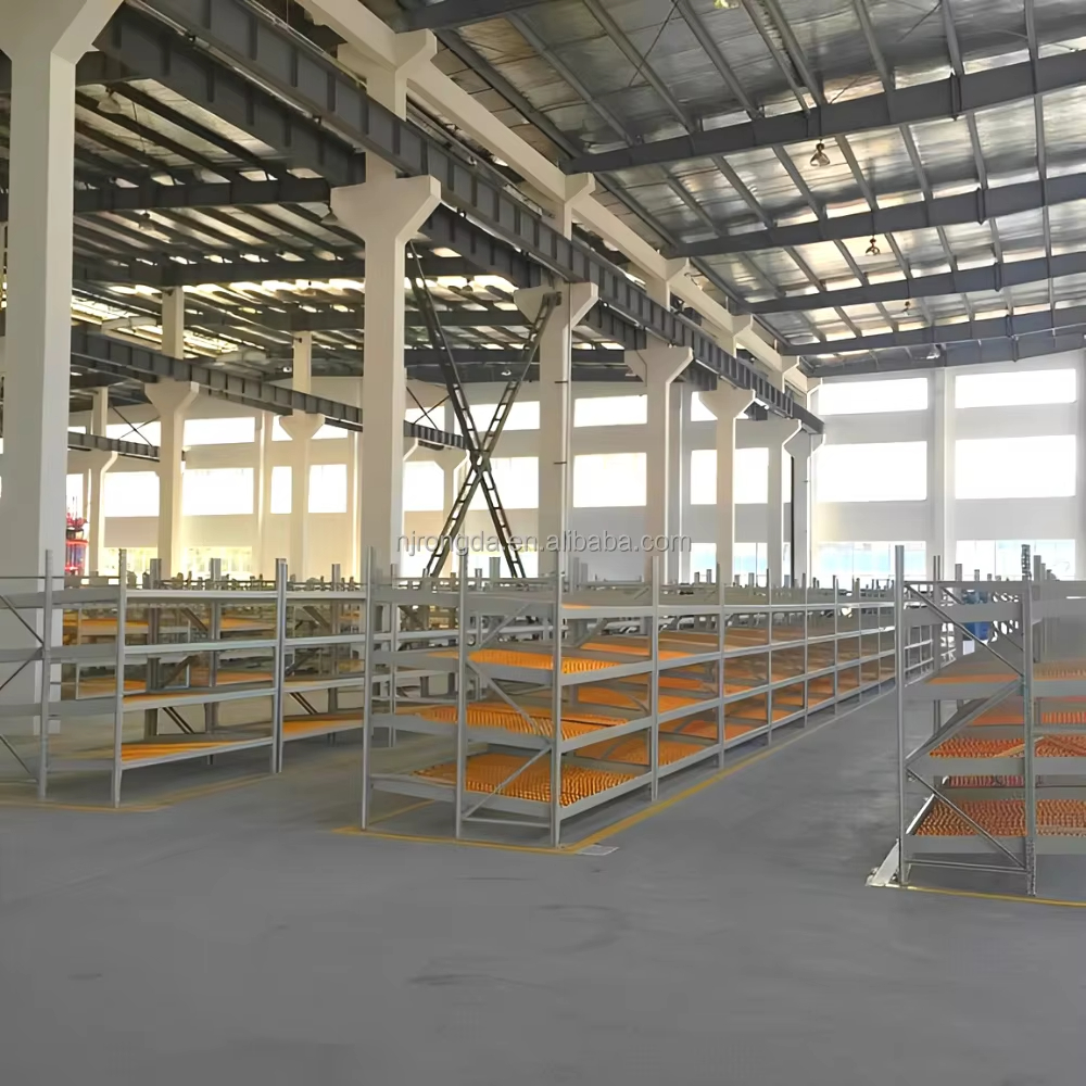 FIFO Carton Flow Rack System Gravity Flow Racks Flow Racking Carton Shelving
