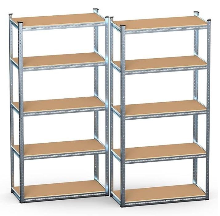 Industrial Boltless Metal Adjustable Rivet Shelf, Industrial Storage Racks, Tool Rack, Home Shelves, Supermarket Shelves, Iron Stacking Racks