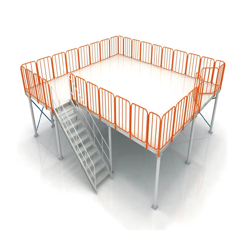 Steel Structure Mezzanine Detail Display 1