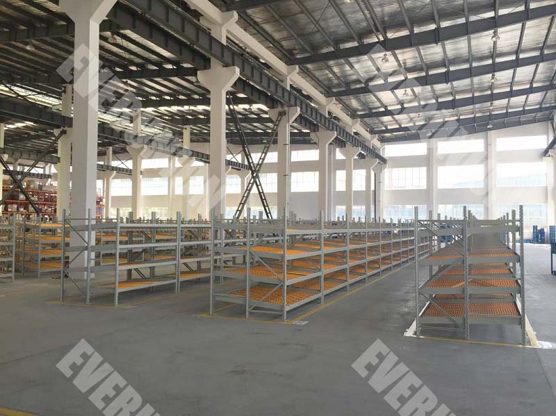 5-Layer Gravity Flow Roller Racking System Carton Flow Racks