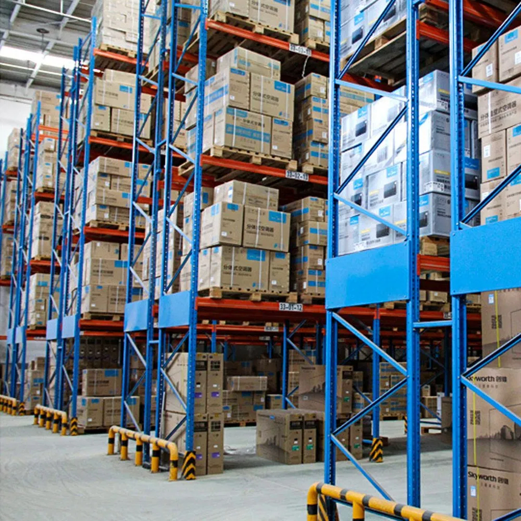 High Density Pallet Racking System - Industrial Warehouse Storage Solution With Enhanced Load Capacity