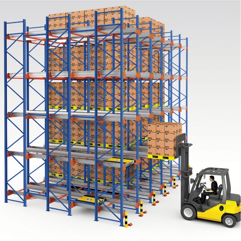 Double Deep Heavy Duty Pallet Rack Warehouse 6 Meters High Rack Shelving Garage Metal Racks for Warehouse Storage