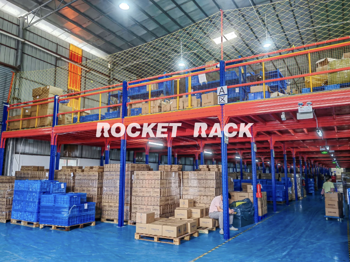 Warehouse Mezzanine Floor Setup