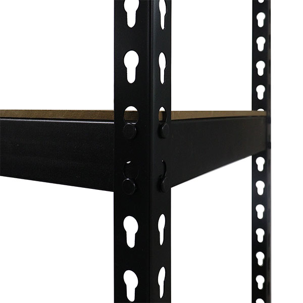 Heavy Duty Boltless Metal Shelving Unit Rivet Rack Easy Assemble Adjustable Storage Shelving with Z Beam, 800lbs