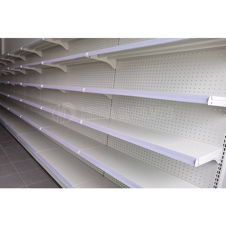 Supermarket Display Rack Installation