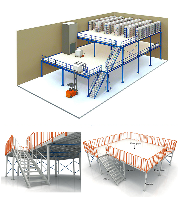 Mezzanine Structural Drawing