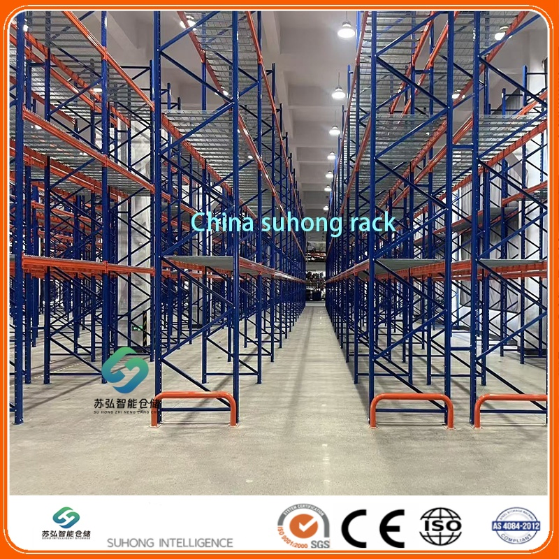 Heavy Duty Vna Racking Very Narrow Aisle Pallet Rack System