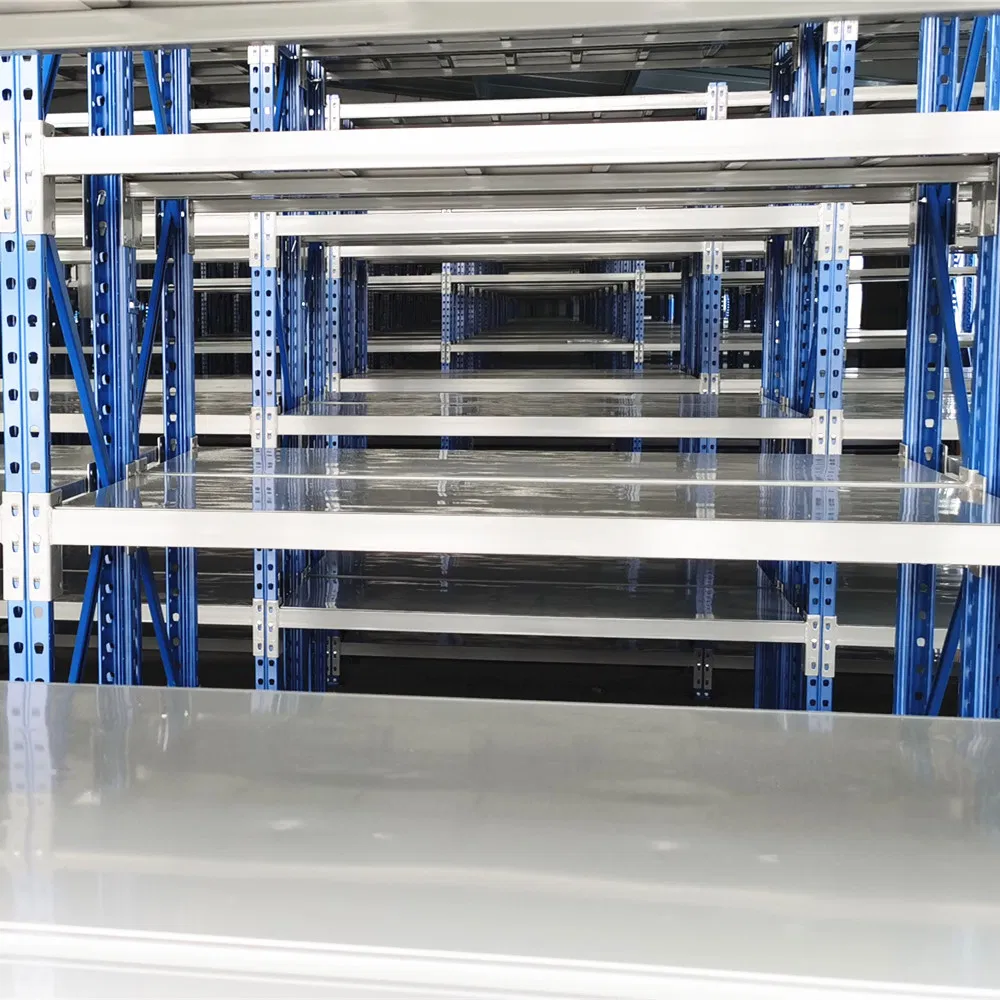Factory Warehouse Metal Longspan Shelving Industrial Storage Medium Duty Racking Steel Shelf