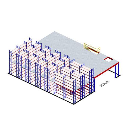 Warehouse Mezzanine Floor Multi-level Racking Office Second Floor Medium Duty Racking Mezzanine
