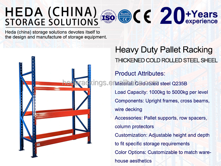 Heavy Duty Pallet Racking System Advantage 1