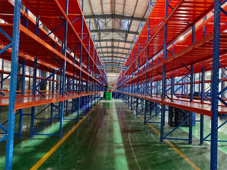 NESRACK Steel Beam Rack Pallet Flow Racking System Heavy Duty Corrosion Protection Customized Gravity Carton Flow for Warehouse