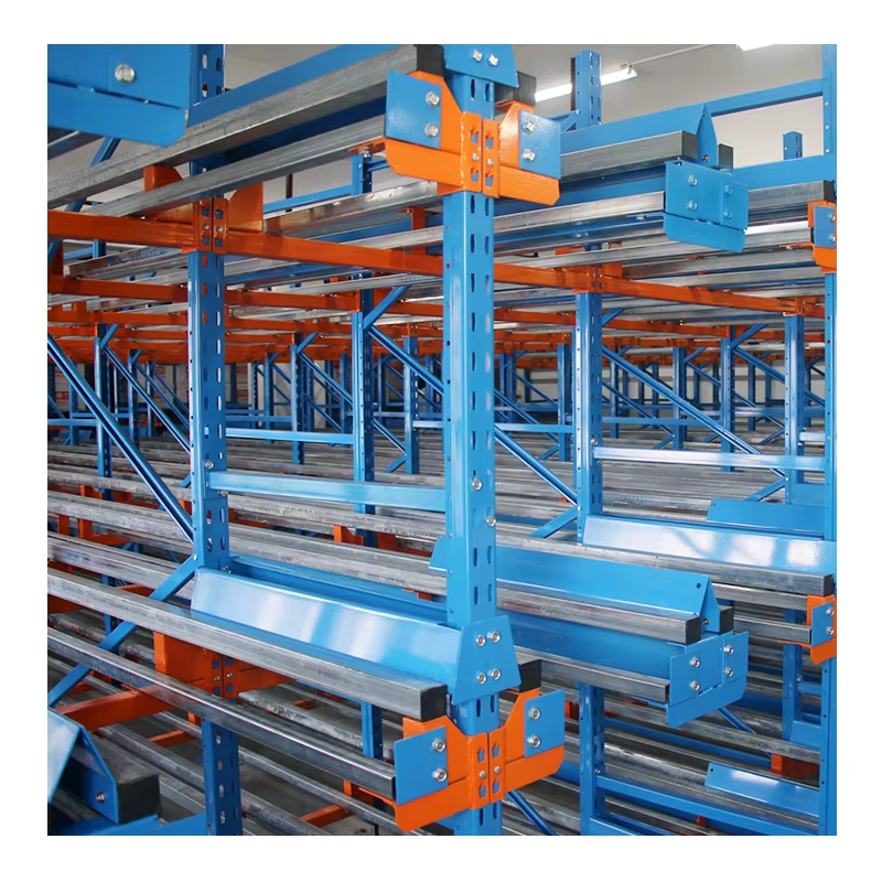 High Efficiency Carton Flow Rack Warehouse Industrial Gravity Flow Racking System For Warehouse Storage