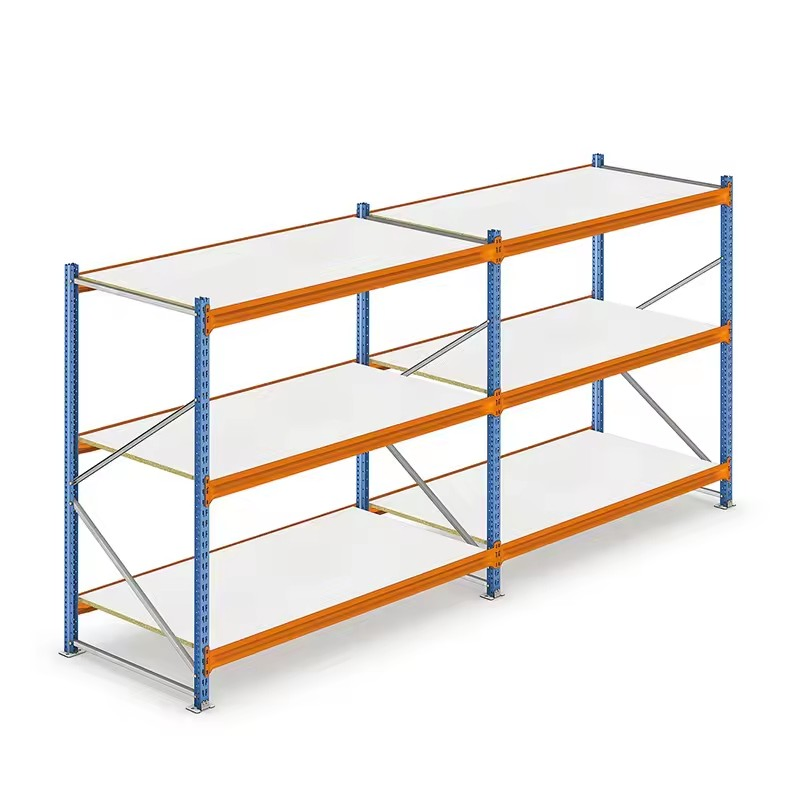 CE ISO Certificated Stackable Medium Duty Longspan Shelving for Warehouse Storage