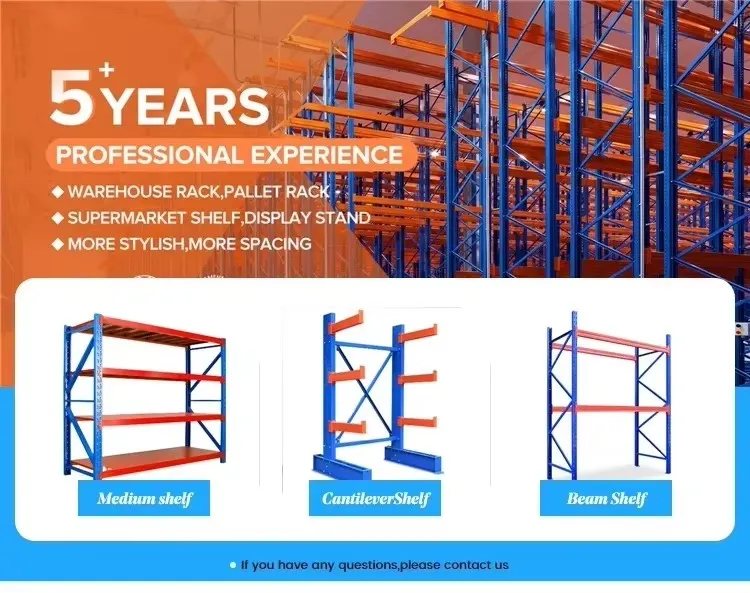 Stackable Shelves and Warehouse Metal Shelving