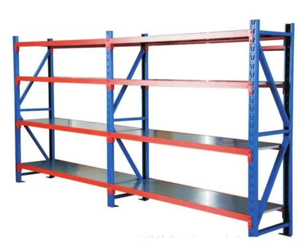Pallet Rack Integrated Hybrid Longspan Shelving Systems Multi Function Storage
