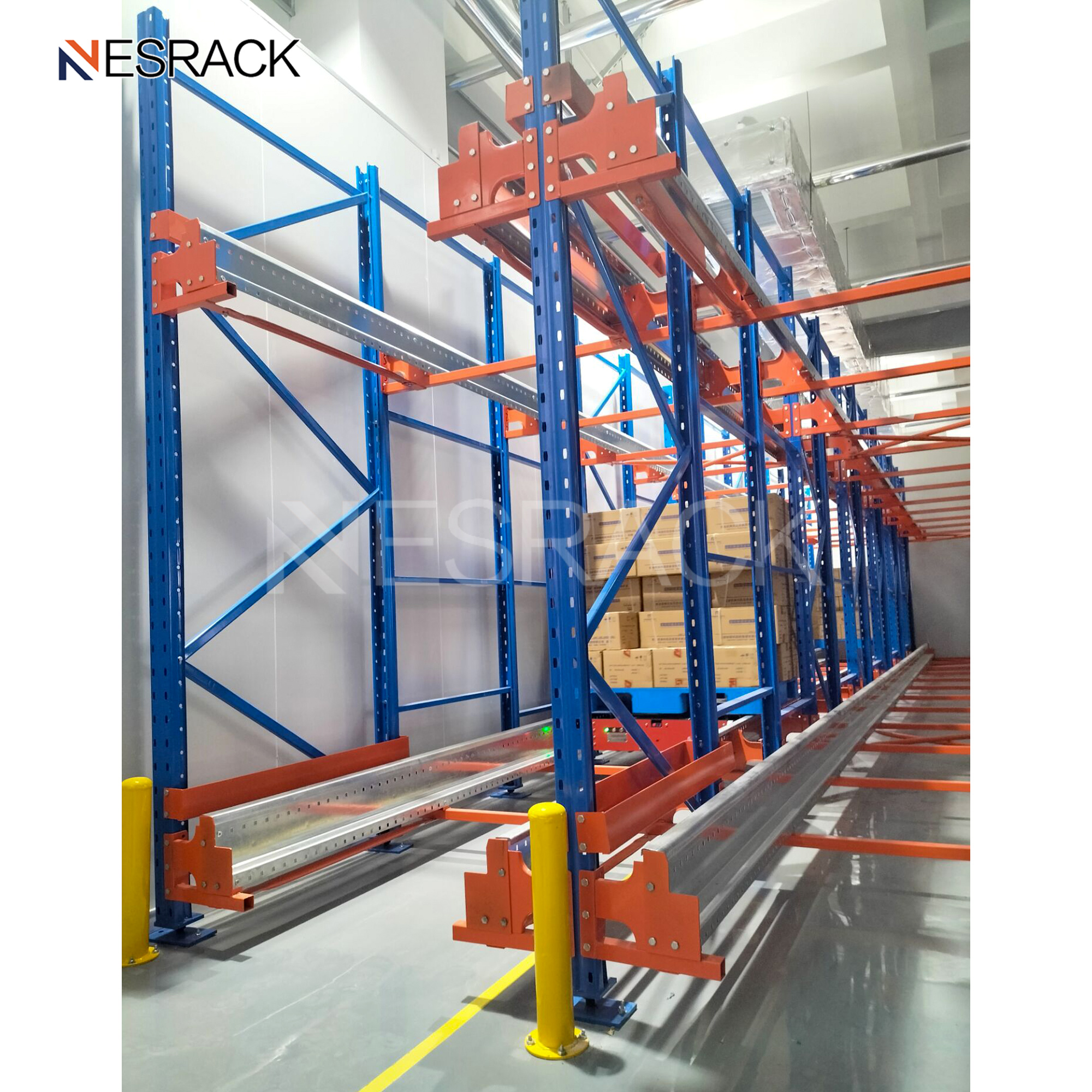 Warehouse Storage Shuttle Racking System Warehouse Vertical Racking Automatic Storage Retrieval System