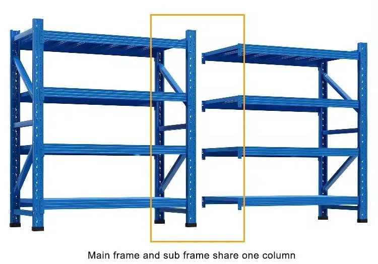 CE ISO Certificated Stackable Medium Duty Longspan Shelving for Warehouse Storage