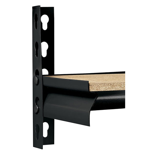 Heavy Duty Boltless Metal Shelving Unit Rivet Rack Easy Assemble Adjustable Storage Shelving with Z Beam, 800lbs