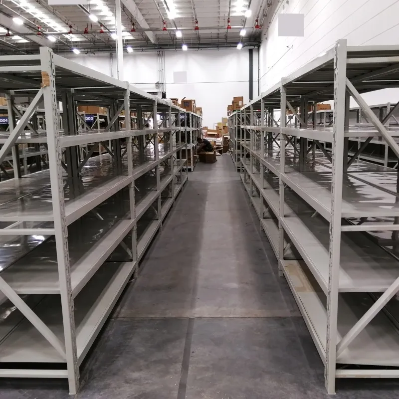 Cold-Rolled Steel Metal Light Duty Warehouse Storage Shelf