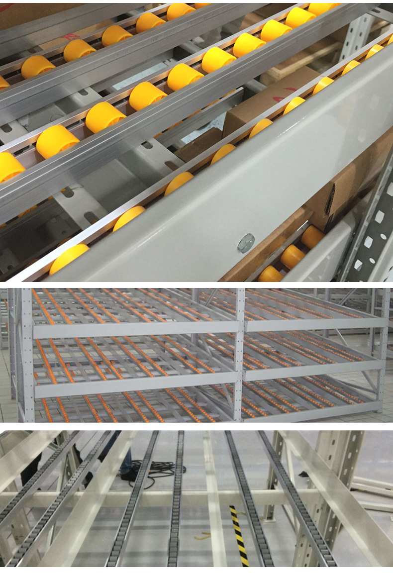 Steel Automated Retrieval Flowing Type Rolling Rack Specification