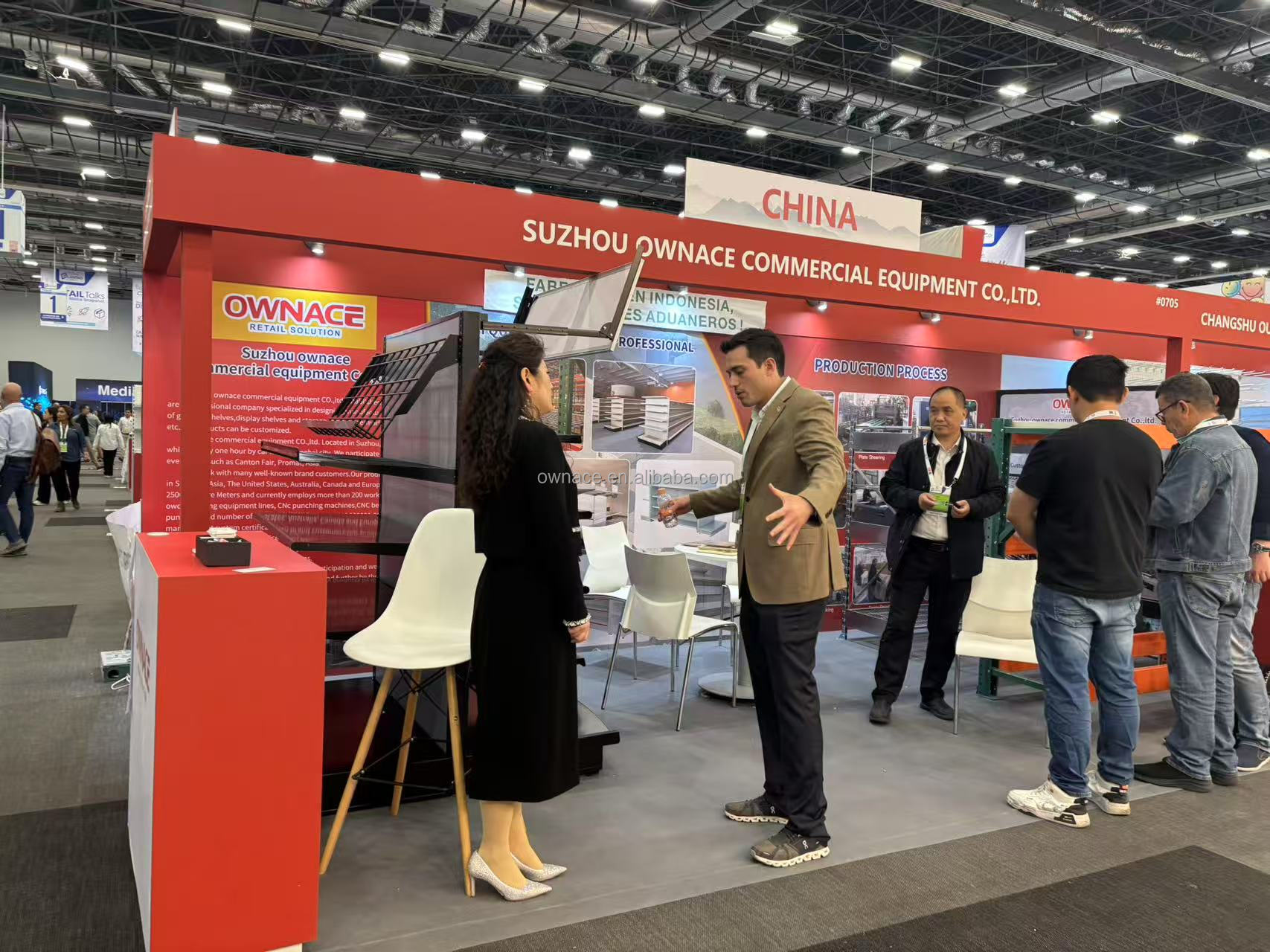 Mexico Exhibition Client Interaction