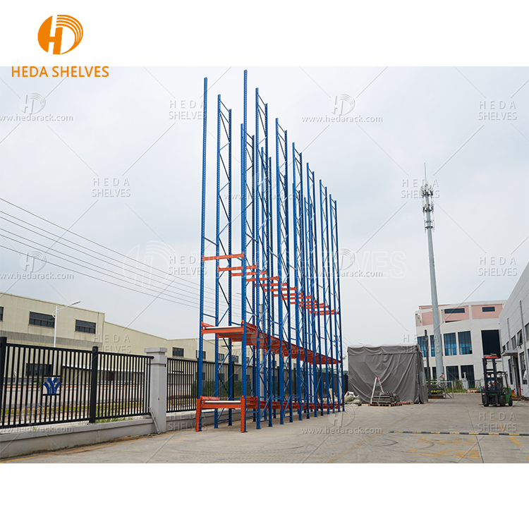 High Efficiency Industrial Racking FIFO Heavy Duty Warehouse Shelves Storage Racks Gravity Flow Pallet Rack