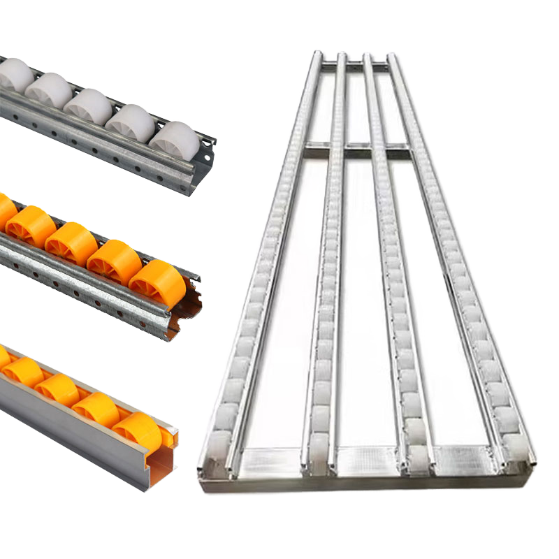 New Gravity Flow Racks Pallet Flow Racking Carton Shelving Warehouse Heavy Duty FIFO Modular Aluminium Industrial Storage System