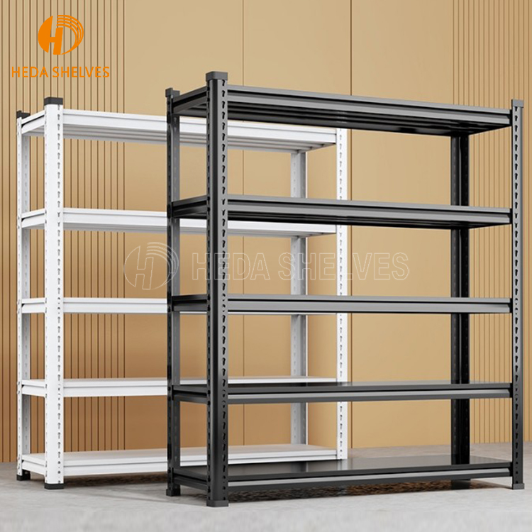 Boltless Adjustable Heavy Duty Load-Bearing 500kg/Layer Steel Racks Warehouse Industrial Stack Storage Racking Shelving System