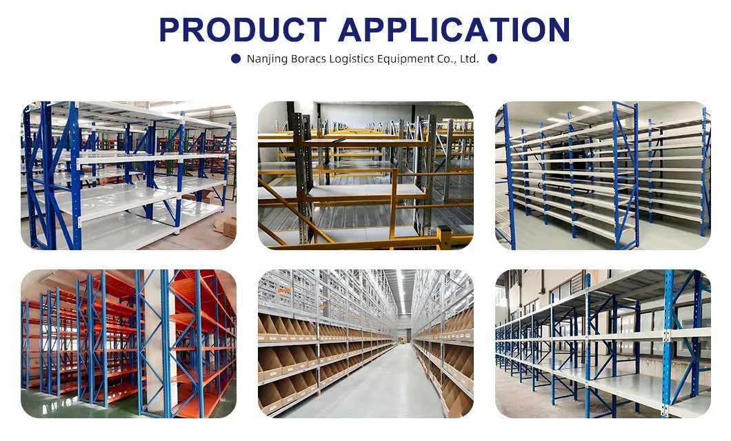 Pallet Rack Integrated Hybrid Longspan Shelving Systems Multi Function Storage