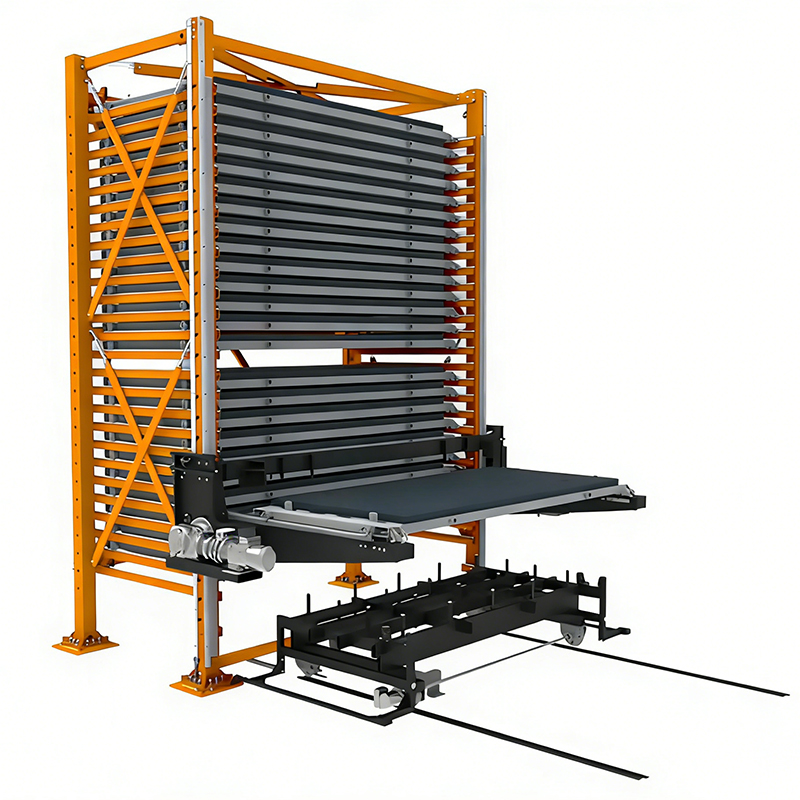 Heavy Duty Steel Sheet Metal Rack Intelligent Vertical Panel Warehouse Storage Shelving Units