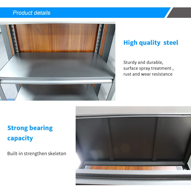 Factory Direct Price Office Slotted Angle Shelving Boltless Rivet Shelf Metal Steel Storage Rack
